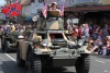 Military Vehicles in the parade