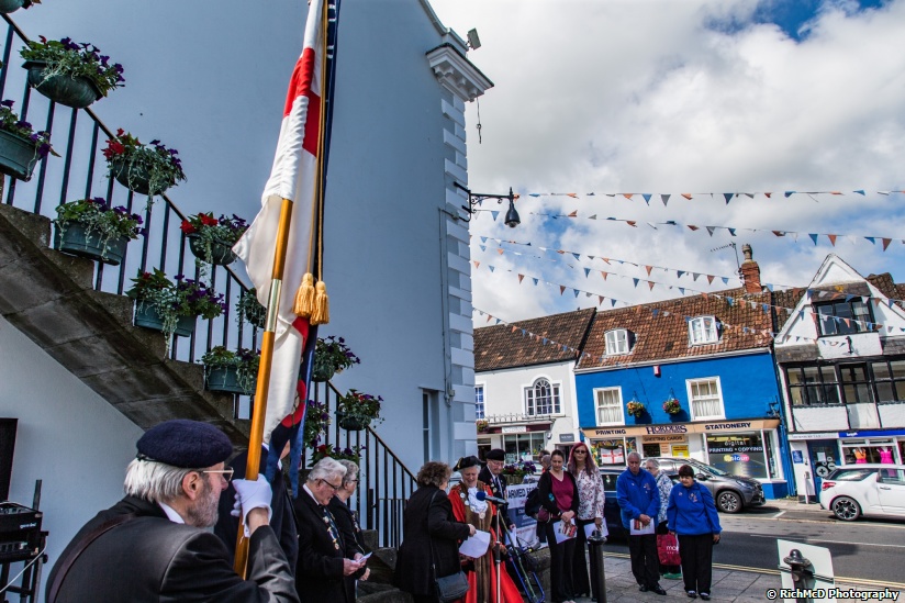 Raising The Flag Ceremony